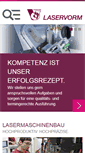 Mobile Screenshot of laservorm.com